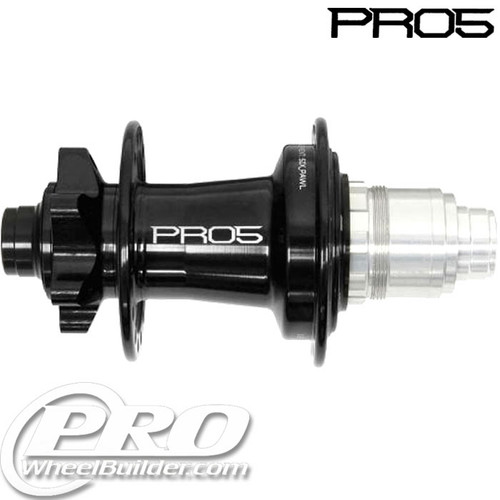 Hope Pro 5 Rear ISO 6 Bolt Disc Hub, Black