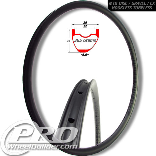 PWB TERRA I22 CARBON DISC BRAKE RIM