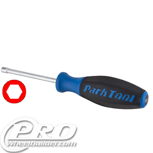 PARK SW-17 5MM HEX SOCKET NIPPLE DRIVER
