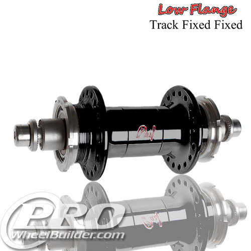 PHIL WOOD TRACK LOW FLANGE FIXED FIXED REAR HUB