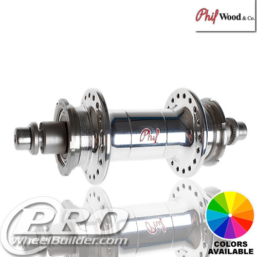 PHIL WOOD TRACK LOW FLANGE FIXED FIXED REAR HUB