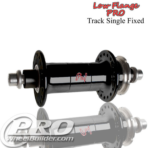 PHIL WOOD TRACK PRO LOW FLANGE SINGLE FIXED REAR HUB