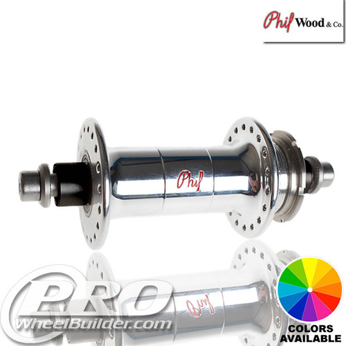 PHIL WOOD TRACK PRO LOW FLANGE SINGLE FIXED REAR HUB