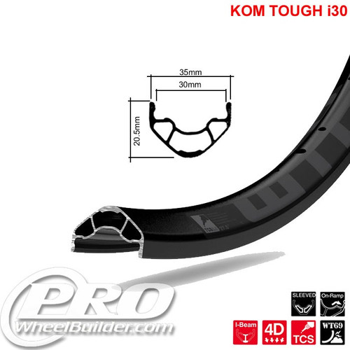 WTB KOM TOUGH TCS I 30 RIM