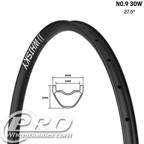 WHISKY NO9 30W CARBON DISC RIM