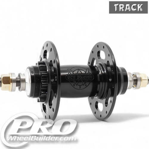 White Industries Track High Flange Front Hub, 9x100 | PWB