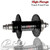 PHIL WOOD TRACK HIGH FLANGE FIXED FREE REAR HUB