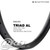 INDUSTRY 9 TRIAD ALUMINUM RIM