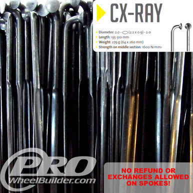 Sapim CX RAY J Bend Bladed 14|21|14g - 2.2|0.9mm | PWB