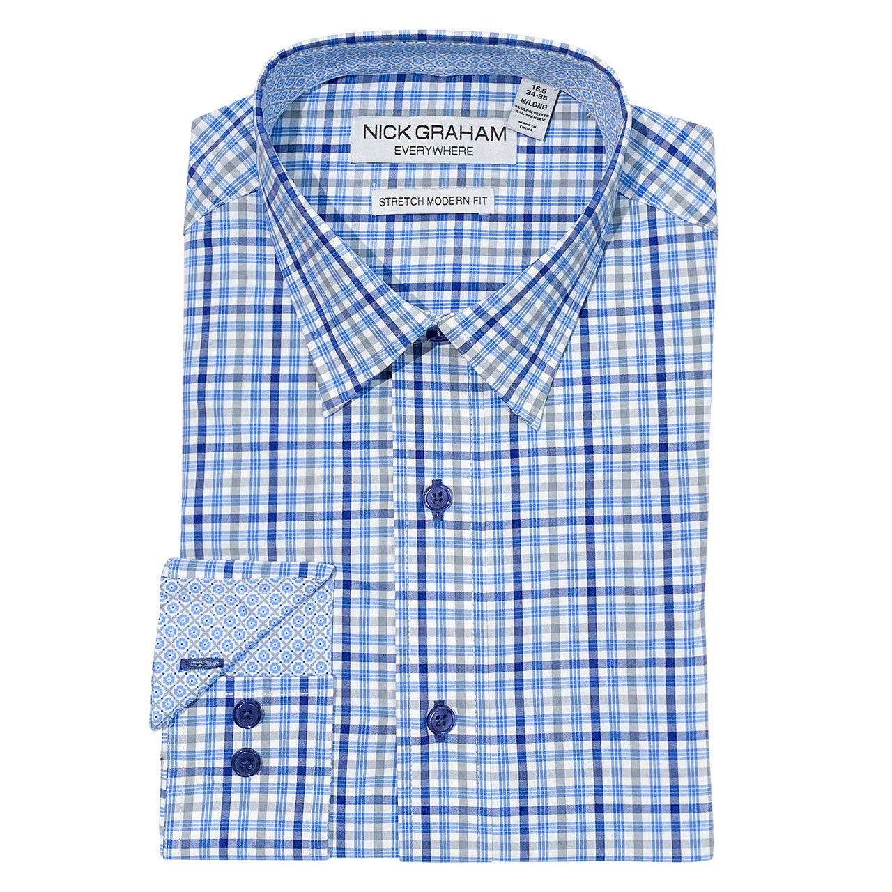 slim fit dress slacks Men's Slim Fit Navy and Red Flannel Button Down Shirt Size N2