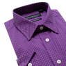 Lay down of purple shirt