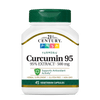 Gurkemejeekstrakt 95 % curcumin 500 mg 45 vegetariske kapsler fra 21st Century