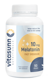 Melatonin 10mg Fast Dissolve par Vitasunn