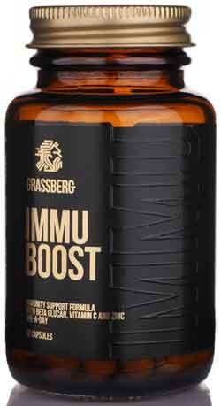 Immu Boost - Beta-Glucane 60 Kapseln von Grassberg