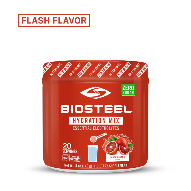 Hydration Mix 140gm Tub by BioSteel - Electrolyte Drink Trusted by Professional Athletes!
