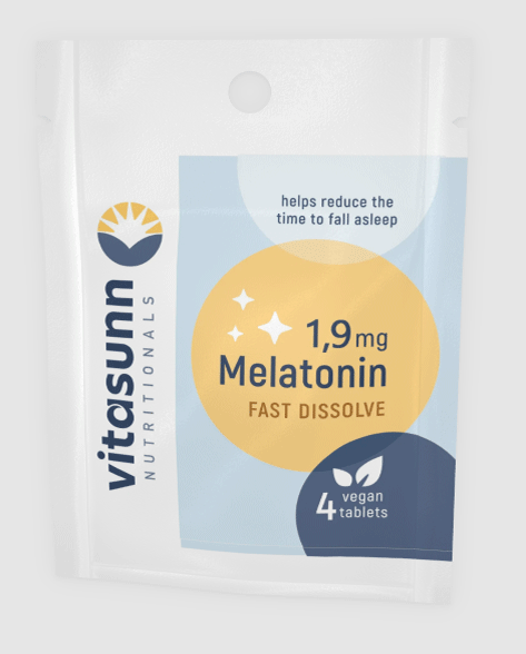1,9 mg melatonin från Vitasunn Provpåse