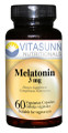 Melatonin 3mg 60 Vegetarian Capsules by Vitasunn