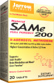 SAM-e 200mg 20 Enteric Tablets by Jarrow (790011200147)