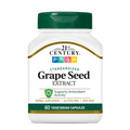 Grape Seed Extract, Standardized, 100mg per dose, 60 Vegetarian Capsules by 21st Century