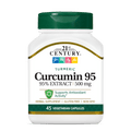 Turmeric Extract 95% Curcumin 500mg 45 Vegetarian Capsules by 21st Century