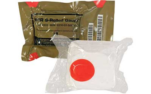 North American Rescue S-Rolled Gauze