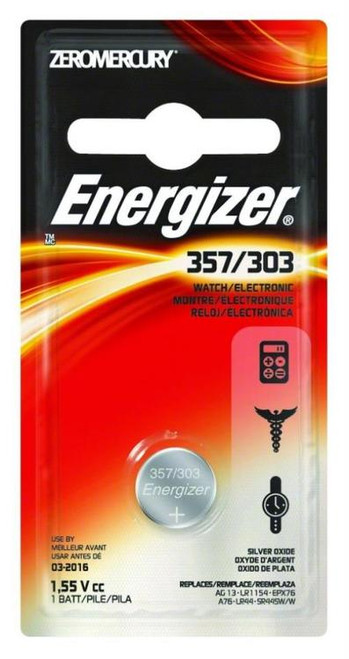Energizer Advance Lithium Batteries 357/303 1.5 Ea