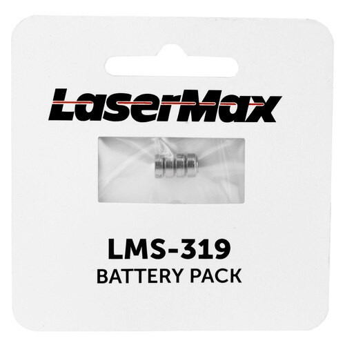 Lasermax LMS 319 Glock/Sig/XD Replacement Battery Silver