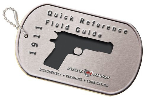 Real Avid/Revo 1911 Field Guide Booklet