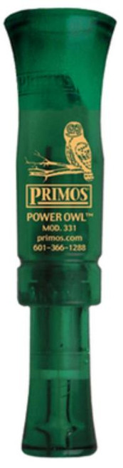 Primos Power Owl Locator Wild Turkey Black Acrylic Mouth Call