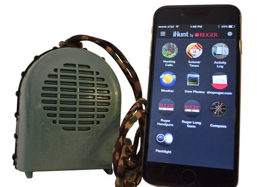 iHunt XBS Game Call Bluetooth Speaker, Green, 40 Yard Range