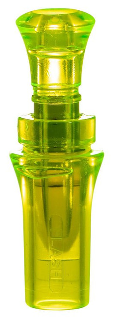 Duck Commander Flash Double Reed Duck Call Mallard Plastic Yellow