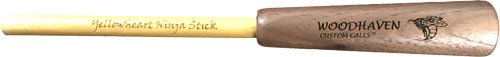Woodhaven Ninja Stick Striker Call Attracts Turkeys Natural Walnut