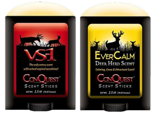 Conquest Scents Hunters Pack EverCalm/VS-1 Scent Sticks 2.5 oz