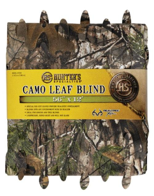 Hunter's Specialties Camo Leaf Blind Material Realtree Xtra Size 56 Inches x 12 Feet