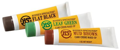 Hunter's Specialties Creme Tube Makeup Kit, Woodland Camo, Three 1 oz Tubes