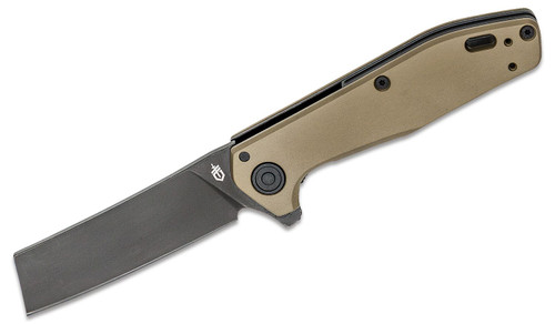 Gerber Fastball Flipper, 3" Cleaver Blade, CPM-20CV SS, Coyote Brown