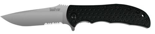 Kershaw Volt Folder 8C13MOV Stainless Drop Point Blade, Black Polyimide