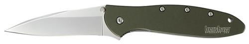 Kershaw 1660 Folder 3" 14C28N Steel Modified Drop Point 6061-T6 Alum OD