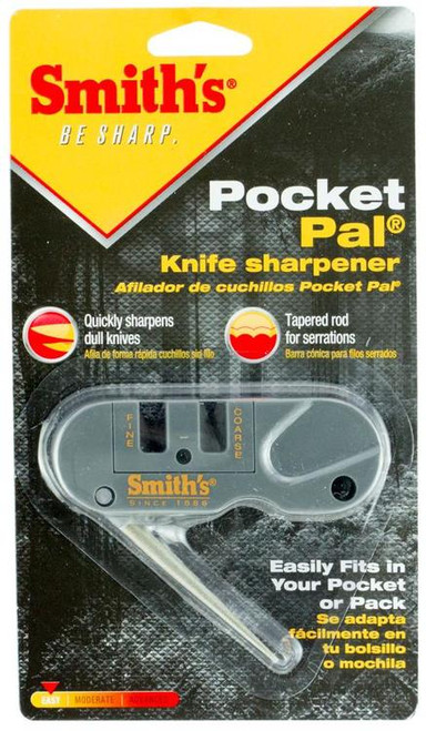 Smiths Products Pocket Pal Sharpener Tungsten Carbide and Ceramic Fine, Coa