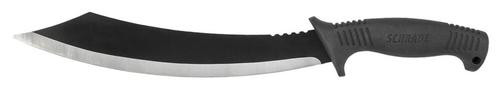 Schrade Full Tang Machete 12" 3Cr13 Stainless Steel Machete Thermoplastic Rubber