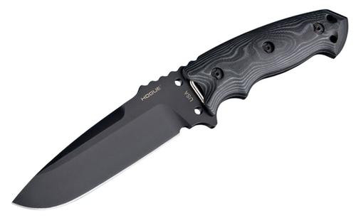 Hogue EX-F01 Fixed 5.5" Steel Drop Point G10 Black