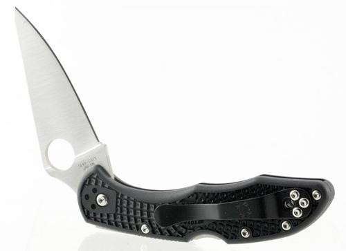 Spyderco Delica FLT GRND Black VG10 PLN