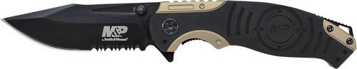 Smith & Wesson M&P Folding 3.5" 8Cr13MoV Stainless Steel, Black, Clip Point