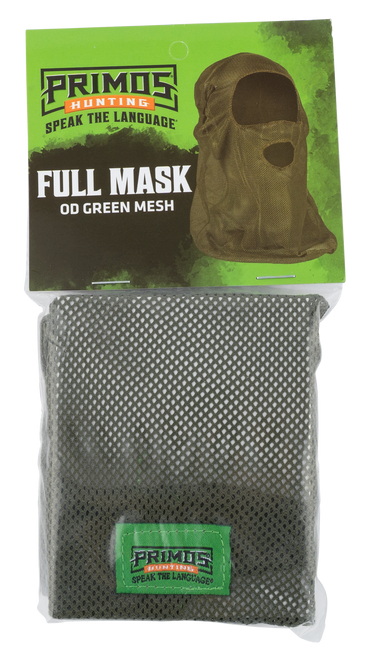 Primos OD Green Full Mesh Face Mask, OSFA