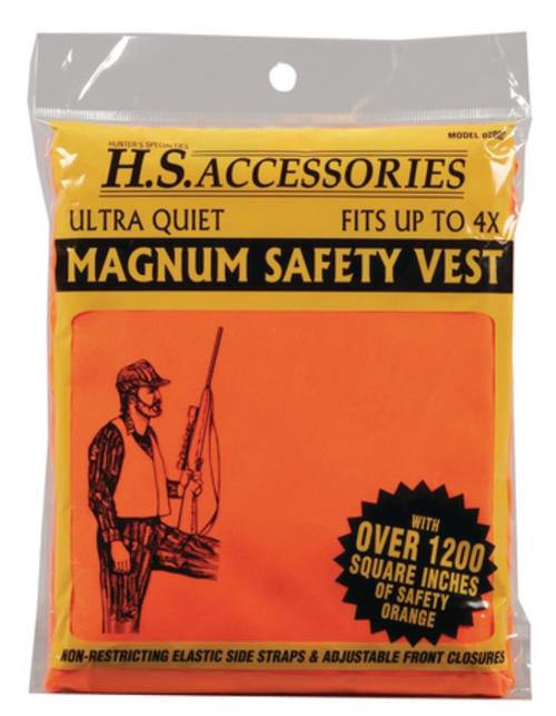 Hunter's Specialties Magnum Safety Vest Blaze Orange Size XXXX-Large