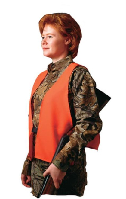 Hunters Specialties Super Quiet Safety Vest Orange One Size Fits All Neoprene