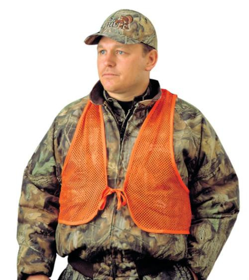 Hunter's Specialties Adult Mesh Safety Vest Orange