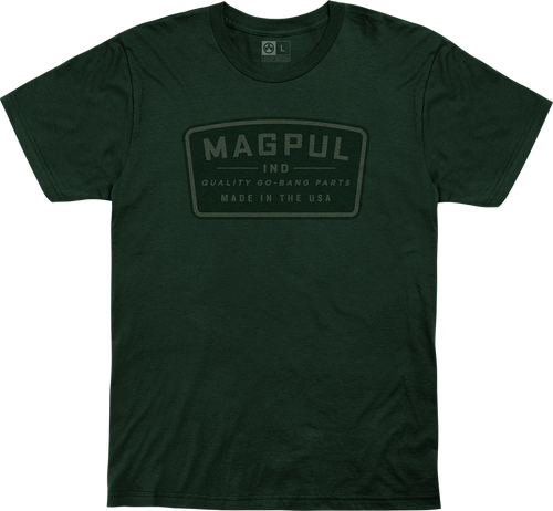 Magpul Fine Cotton Go Bang Shirt Medium Forest Green