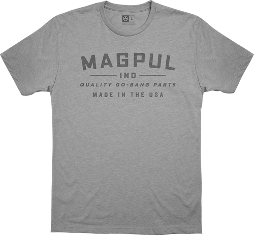Magpul Go Bang Parts, T-Shirt, XLarge, Athletic Heather
