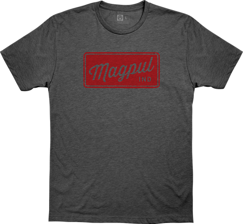 Magpul Rover Block, T-Shirt, XLarge, Charcoal Heather
